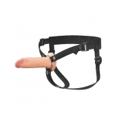 Полый страпон на ремнях 6’’ Hollow Silicone Strap-on - Pipedream - купить с доставкой в Новокуйбышевске