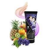 Массажный крем для тела с ароматом экзотических фруктов Exotic fruits - 200 мл. - Shunga - купить с доставкой в Новокуйбышевске