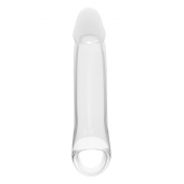 Прозрачная насадка-удлинитель 6.6’’ Extender With Ball Strap - 17,3 см. - Dream Toys - в Новокуйбышевске купить с доставкой
