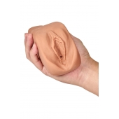 Маструбатор-вагина с вибрацией Soft   Wet Renata Realistic Tan Masturbator - Blush Novelties - в Новокуйбышевске купить с доставкой