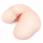 Мастурбатор-полуторс с двойным слоем материала Vanilla Onahole - KOKOS - в Новокуйбышевске купить с доставкой