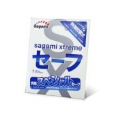 Презерватив Sagami Xtreme Ultrasafe с двойным количеством смазки - 1 шт. - Sagami - купить с доставкой в Новокуйбышевске