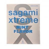 Презерватив Sagami Xtreme Mint с ароматом мяты - 1 шт. - Sagami - купить с доставкой в Новокуйбышевске