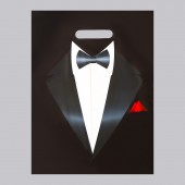 Пакет «Смокинг» полиэтиленовый с вырубной ручкой (30х40 см) - UPAK LAND - купить с доставкой в Новокуйбышевске