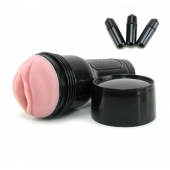 Мастурбатор-вагина Fleshlight - Vibro Pink Lady Touch с вибрацией - Fleshlight - в Новокуйбышевске купить с доставкой