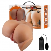 Карамельный мастурбатор-полуторс Emilia с вибрацией - Baile - в Новокуйбышевске купить с доставкой