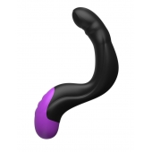 Черно-фиолетовый вибромассажёр простаты Hyper-Pulse P-Spot Massager - Pipedream - в Новокуйбышевске купить с доставкой