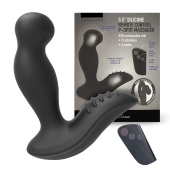 Черный вибромассажер простаты 3,5’’ Remote Control P-spot Massager - 12,5 см. - Erokay - в Новокуйбышевске купить с доставкой
