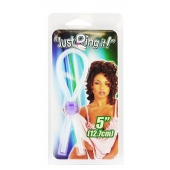 Прозрачное лассо с фиолетовой бусиной SILICONE COCK RING WITH BEAD LAVENDER - NMC - в Новокуйбышевске купить с доставкой