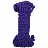 Фиолетовая верёвка для связывания и фиксации Bind Tie - 9,14 м. - Doc Johnson - купить с доставкой в Новокуйбышевске