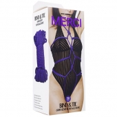 Фиолетовая верёвка для связывания и фиксации Bind Tie - 15,24 м. - Doc Johnson - купить с доставкой в Новокуйбышевске