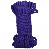 Фиолетовая верёвка для связывания и фиксации Bind Tie - 15,24 м. - Doc Johnson - купить с доставкой в Новокуйбышевске