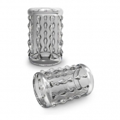 Прозрачная насадка с бороздками STAY HARD COCK SLEEVE 04 CLEAR - Blush Novelties - в Новокуйбышевске купить с доставкой