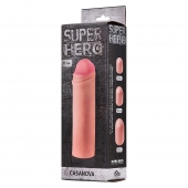 Фаллоудлинитель SUPER HERO Casanova - 18 см. - Lola Games - в Новокуйбышевске купить с доставкой