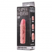Фаллоудлинитель SUPER HERO Sex Machine - 15,5 см. - Lola Games - в Новокуйбышевске купить с доставкой
