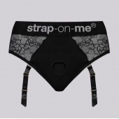 Трусики для фиксации насадок Strap-on-me Harness Lingerie Diva XS - Strap-on-me - купить с доставкой в Новокуйбышевске