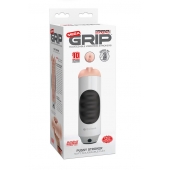 Мастурбатор-вагина Extreme Toyz Mega Grip Vibrating Stroker Mouth - Pipedream - в Новокуйбышевске купить с доставкой