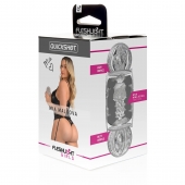 Прозрачный двусторонний мастурбатор Fleshlight Quickshot Mia Malkova - Fleshlight - в Новокуйбышевске купить с доставкой