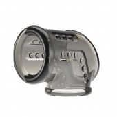 Дымчатая насадка на пенис и мошонку - Baile - в Новокуйбышевске купить с доставкой