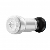 Набор PowerBlow   Feel Pocket Stroker Crystal: мастурбатор и интерактивная насадка - Kiiroo - в Новокуйбышевске купить с доставкой
