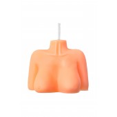 Оранжевая сувенирная свеча «Женский силуэт» - Pecado - купить с доставкой в Новокуйбышевске