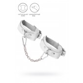 Белые мини-оковы со скруглёнными углами - Pecado - купить с доставкой в Новокуйбышевске