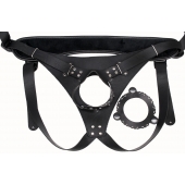 Пояс Hard Brutal для больших насадок - LOVETOY (А-Полимер) - купить с доставкой в Новокуйбышевске