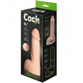 Телесный фаллоудлинитель с мошонкой Cock Next - 17 см. - LOVETOY (А-Полимер) - в Новокуйбышевске купить с доставкой