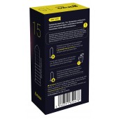 Презервативы анатомической формы с точечной и ребристой структурой Ganzo Extase - 15 шт. - Ganzo - купить с доставкой в Новокуйбышевске