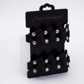 Черные кожаные наручники из звеньев - Crazy Handmade - купить с доставкой в Новокуйбышевске