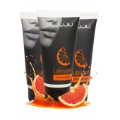Набор из 3 съедобных лубрикантов JUJU со вкусом грейпфрута - JuJu - купить с доставкой в Новокуйбышевске