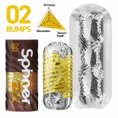 Мастурбатор Tenga Spinner DX 02 Bumps - Tenga - в Новокуйбышевске купить с доставкой
