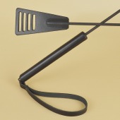 Черный кожаный стек «Сириус» - 60 см. - Sitabella - купить с доставкой в Новокуйбышевске