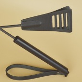 Черный кожаный стек «Сириус» - 60 см. - Sitabella - купить с доставкой в Новокуйбышевске