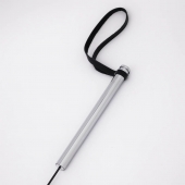 Черный стек с металлической ручкой - Crazy Handmade - купить с доставкой в Новокуйбышевске