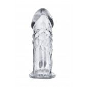 Прозрачная насадка на пенис Uco - 13 см. - A-toys - в Новокуйбышевске купить с доставкой