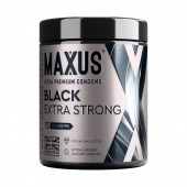 Черные утолщенные презервативы MAXUS Extra Strong с железным кейсом - 15 шт. - Maxus - купить с доставкой в Новокуйбышевске