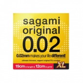 Презерватив увеличенного размера Sagami Original 0.02 XL-size - 1 шт. - Sagami - купить с доставкой в Новокуйбышевске