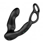 Черный двухмоторный массажер простаты Nexus Simul8 Wave Edition - Nexus Range - в Новокуйбышевске купить с доставкой