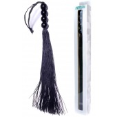 Черная силиконовая плеть - 37 см. - Boys of Toys - купить с доставкой в Новокуйбышевске