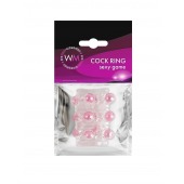 Прозрачная сквозная насадка на пенис с цветными шариками - Erowoman-Eroman - в Новокуйбышевске купить с доставкой