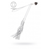 Белая кожаная плеть - 50 см. - Pecado - купить с доставкой в Новокуйбышевске