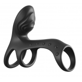 Черная насадка на пенис Ultimate Couples Cage Pro - Pipedream - в Новокуйбышевске купить с доставкой