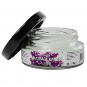Массажная свеча «Сирень» - 50 мл. - SGAN - купить с доставкой в Новокуйбышевске