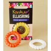 Цветное рельефное эрекционное кольцо Ellasring - Sitabella - в Новокуйбышевске купить с доставкой