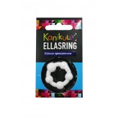 Цветное эрекционное кольцо с шариками Ellasring - Sitabella - в Новокуйбышевске купить с доставкой