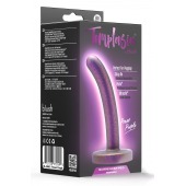 Фиолетовая насадка с гладкой поверхностью Surrender 4.75 Inch Beginner Pegging Dildo - 12 см. - Blush Novelties - купить с доставкой в Новокуйбышевске
