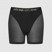 Трусики-шорты для фиксации насадок Strap-on-me Harness Lingerie Halo - size S - Strap-on-me - купить с доставкой в Новокуйбышевске