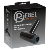 Черный мастурбатор с удобной ручкой Masturbator with 2 Functions - Orion - в Новокуйбышевске купить с доставкой