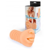 Телесный мастурбатор в виде сексуального ротика - Sexy Girl - в Новокуйбышевске купить с доставкой